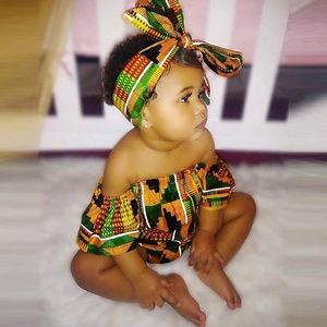 African Print Bodysuit